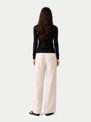 Cashmere Silk Buttoned Cardigan Black - Gobi Cashmere #color_black