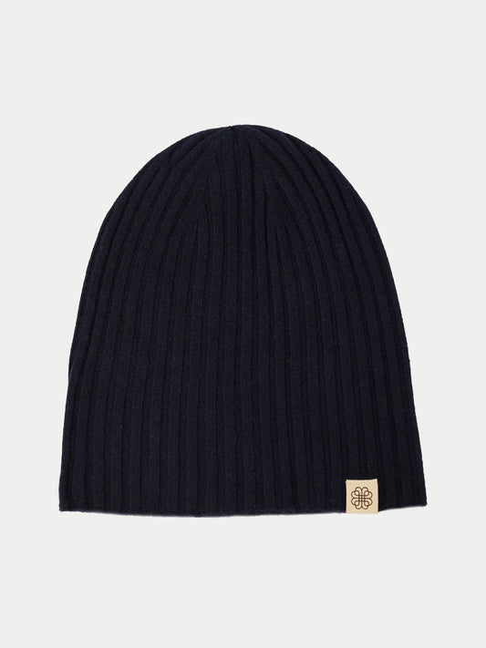 Cashmere Rib Knit Hat