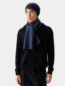 Cashmere Ribbed Knit Hat Navy | GOBI UK #color_navy