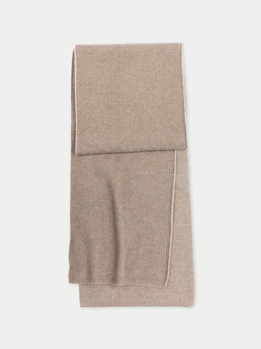 Organic Colour Cashmere Reversible Scarf