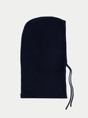 Black drawstring pouch on a light gray background #color_navy