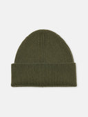 Men's Cashmere Beanie Hat Capulet Olive - Gobi Cashmere #color_olive-green