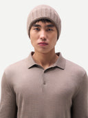 Unisex Cashmere Beanie Taupe - Gobi Cashmere