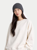 Unisex Beanie Charcoal - Gobi Cashmere