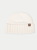 Organic Colour Unisex Beanie Off White - Gobi Cashmere
