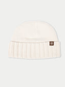 Organic Colour Unisex Beanie Off White - Gobi Cashmere #color_off-white