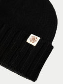 Unisex Beanie Black - Gobi Cashmere
