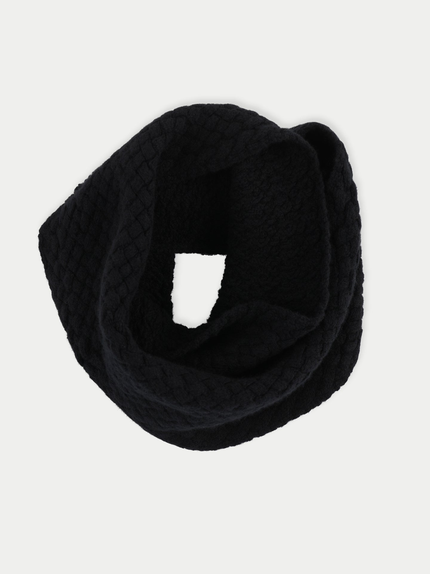 Unisex GOBI Cashmere - Cashmere Snood Black - Circular Fashion