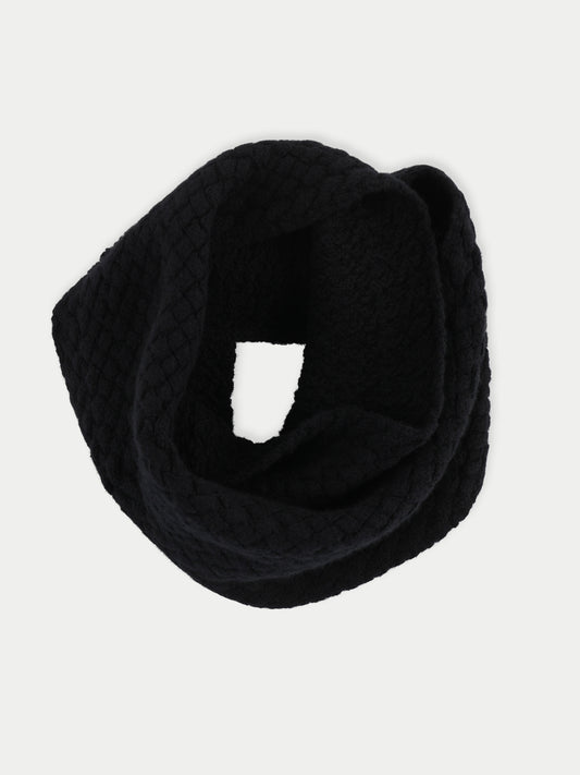 Unisex GOBI Cashmere - Cashmere Snood Black - Circular Fashion