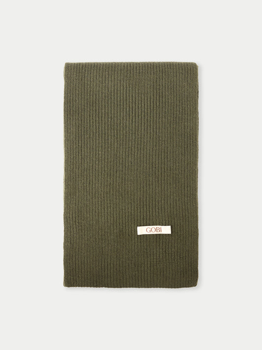 Cashmere Fisherman Knit Scarf