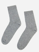 Pair of gray socks on a white background. #color_gray