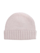 Women's Cashmere Rib Knit Hat Orchid Ice- Gobi Cashmere #color_light-orchid
