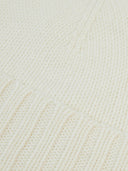 Unisex Cashmere  Basic Beanie White - Gobi Cashmere #color_white