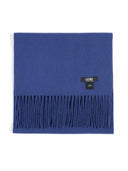 Unisex Cashmere Fringed Scarf Blueprint - Gobi Cashmere #color_cobalt-blue