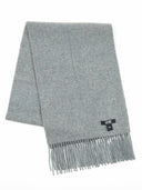 Cashmere Fringed Scarf Dim Gray - Gobi Cashmere
