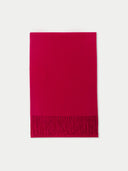 Cashmere Fringed Scarf Barberry - Gobi Cashmere