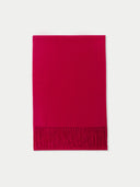Cashmere Fringed Scarf Barberry - Gobi Cashmere #color_barberry