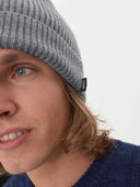 Men's Cashmere Beanie Hat Dim Gray - Gobi Cashmere #color_gray