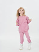 Kids Cashmere Pants Orchid Smoke - Gobi Cashmere #color_orchid-smoke