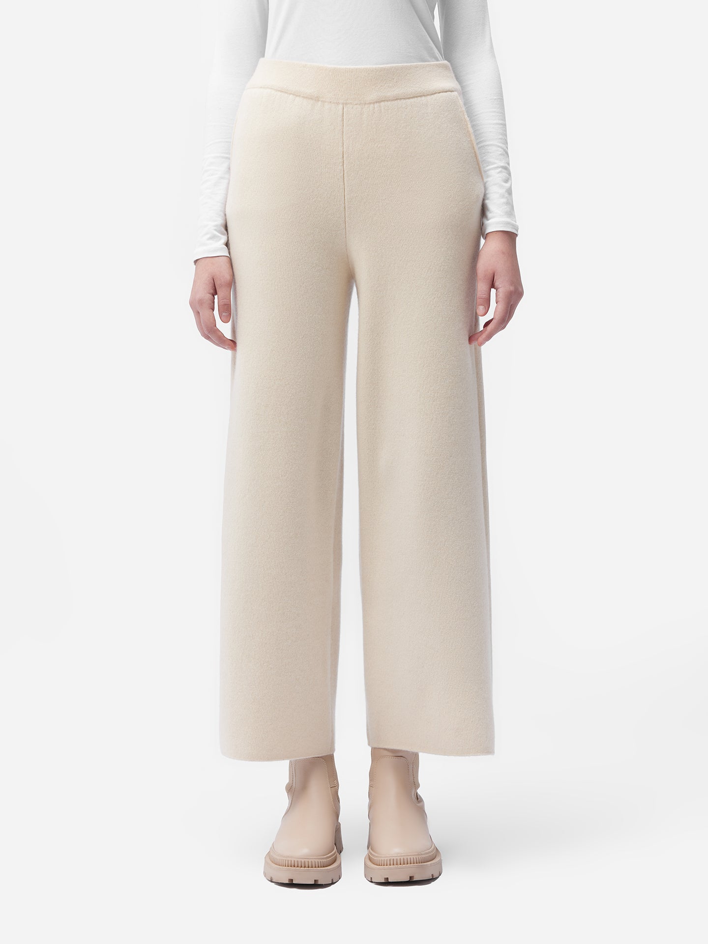 GOBI - Responsible Cashmere Collection - Cashmere Wide-Leg Trousers