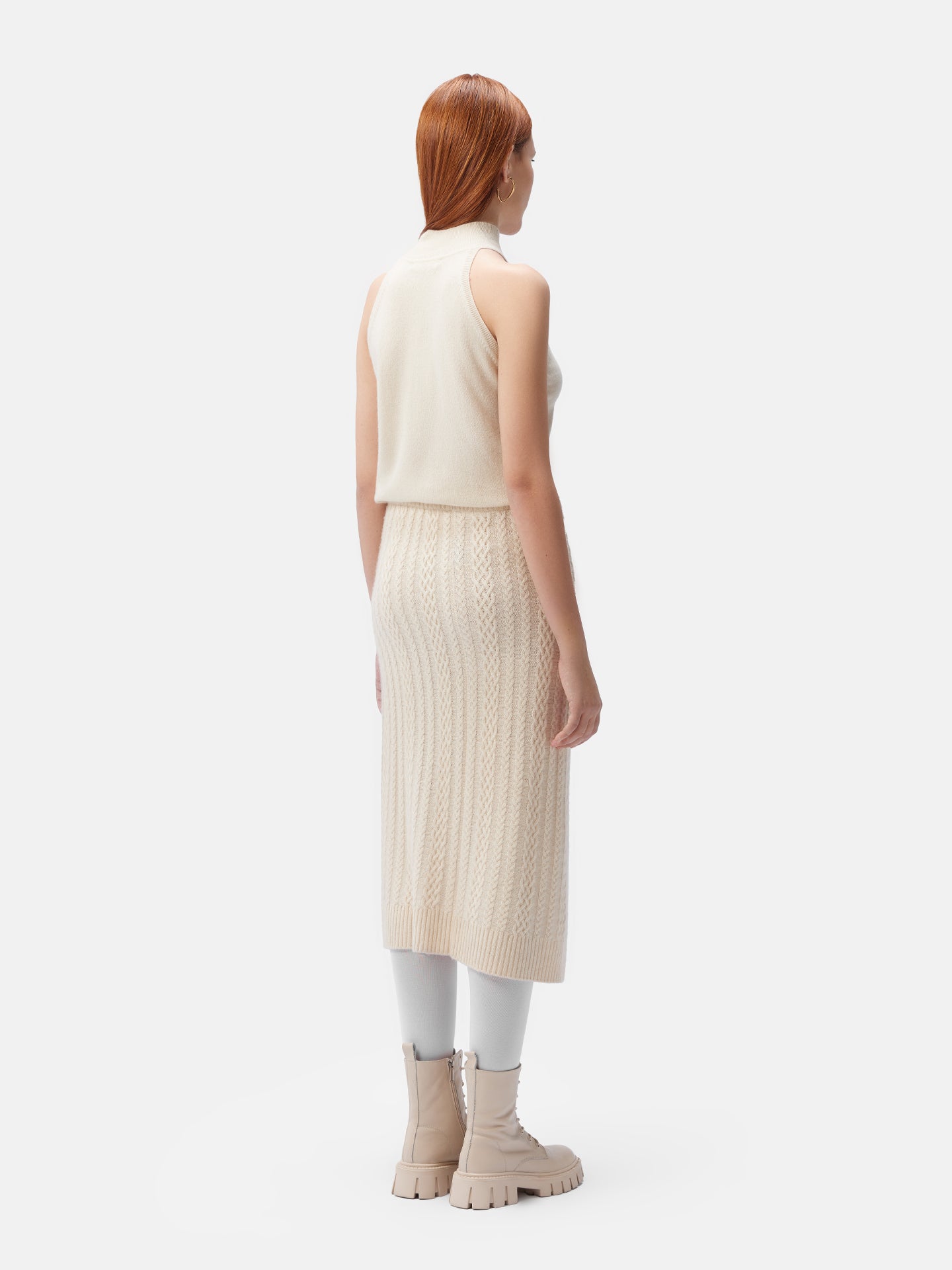 GOBI Cashmere - Responsible Cashmere - Cashmere Sleeveless Turtleneck