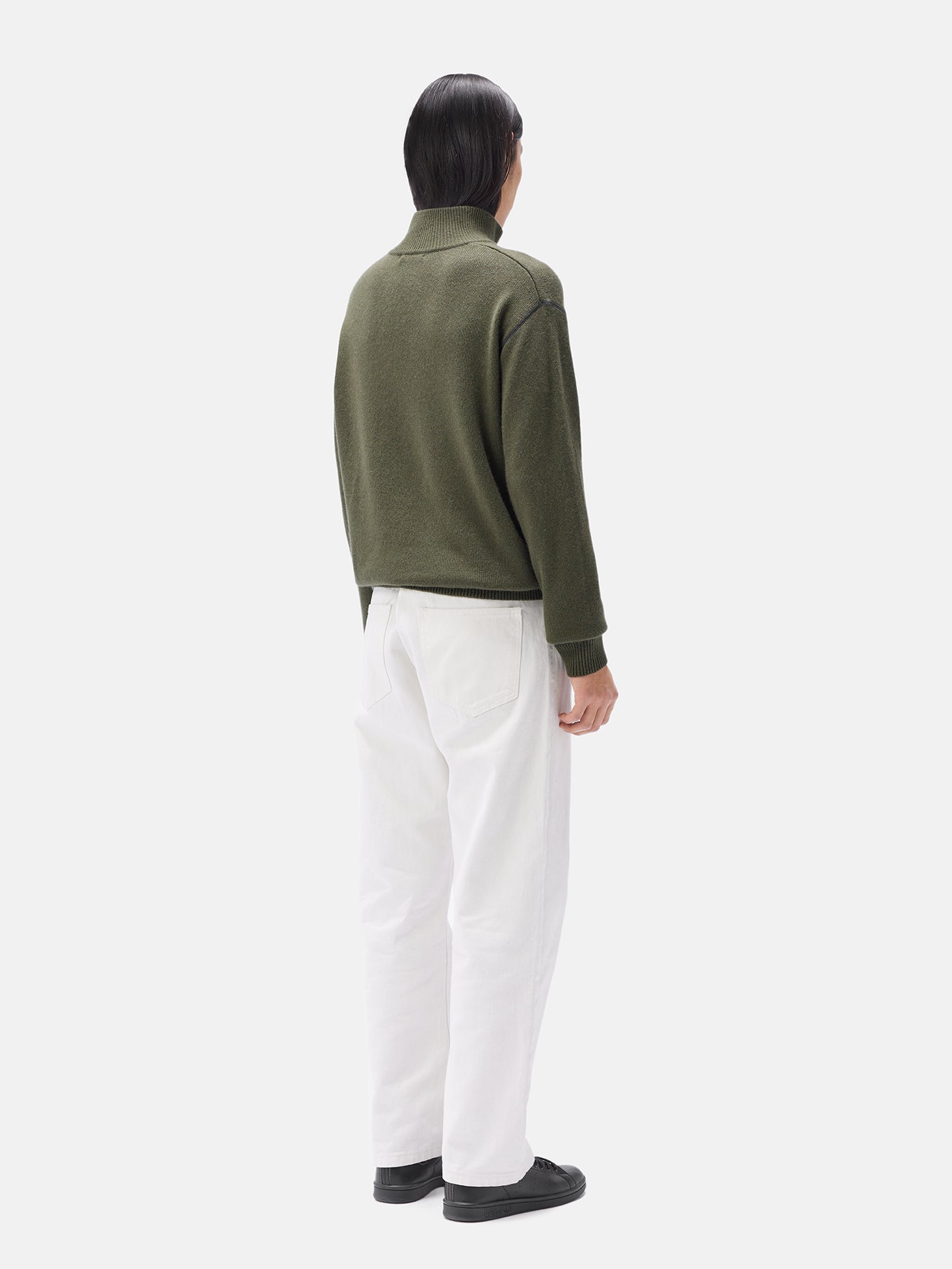 Men’s Cashmere Quarter-Zip Jumper