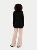 Relaxed-Fit Cashmere Cardigan Black - Gobi Cashmere