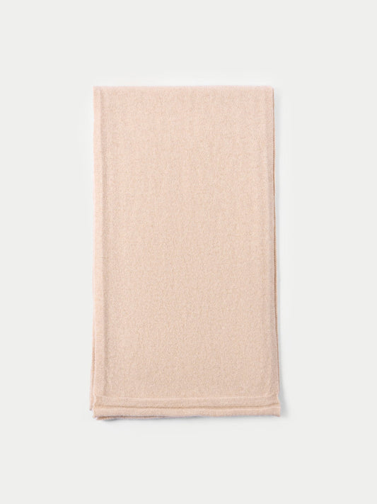 Organic Colour Cashmere Jersey Knit scarf