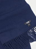 Cashmere Fringed Scarf Midnight - Gobi Cashmere