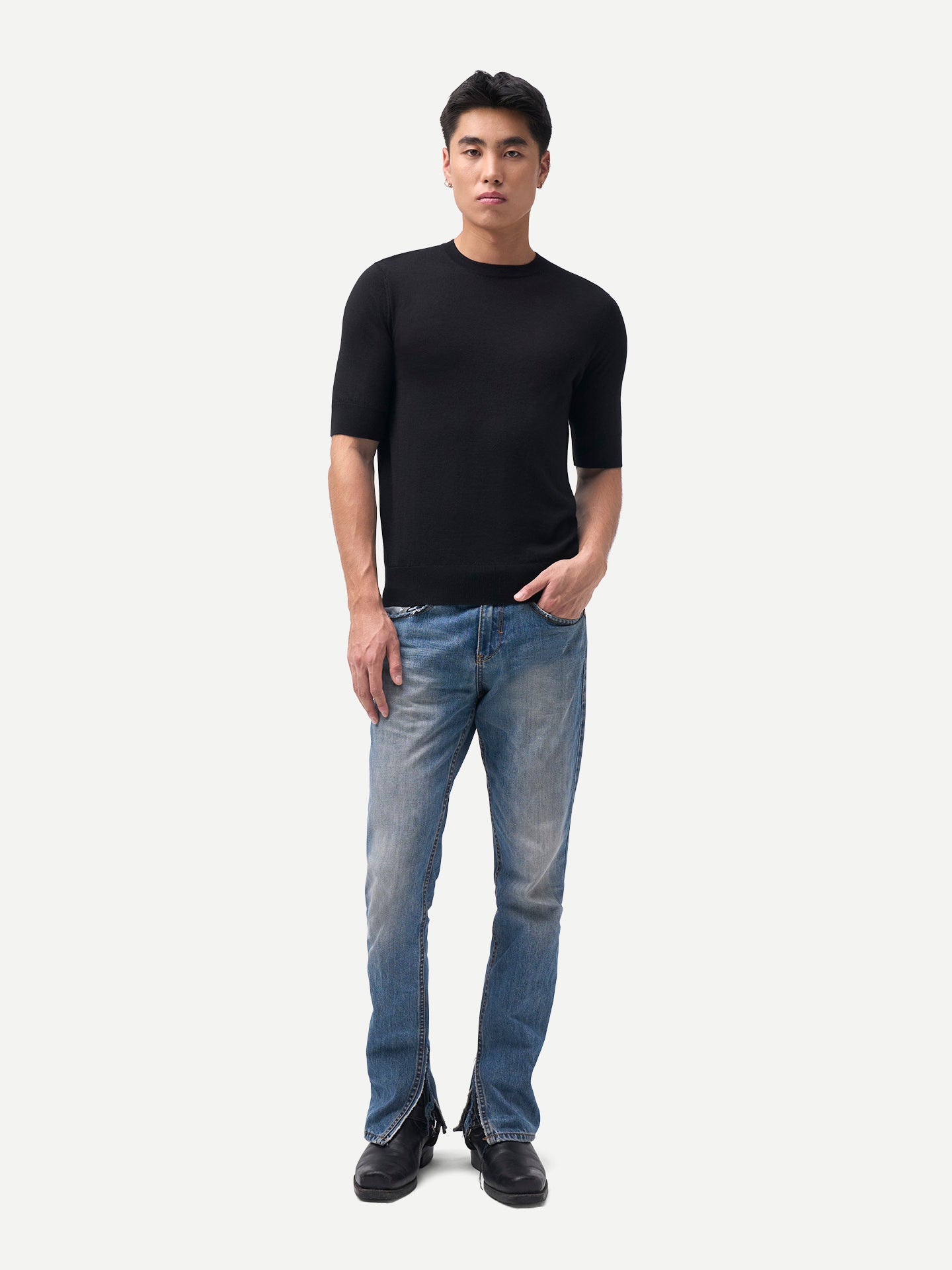 Silk Cashmere T-Shirt