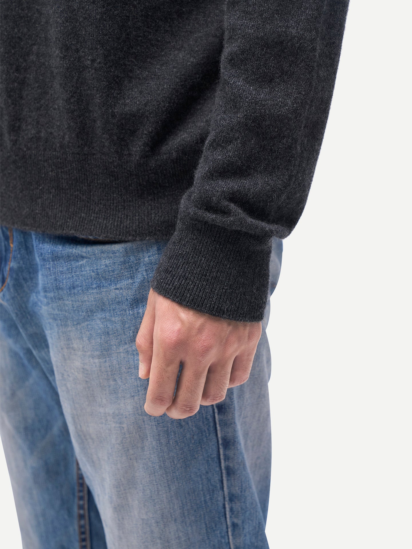 Timeless Mock Neck Cashmere Jumper