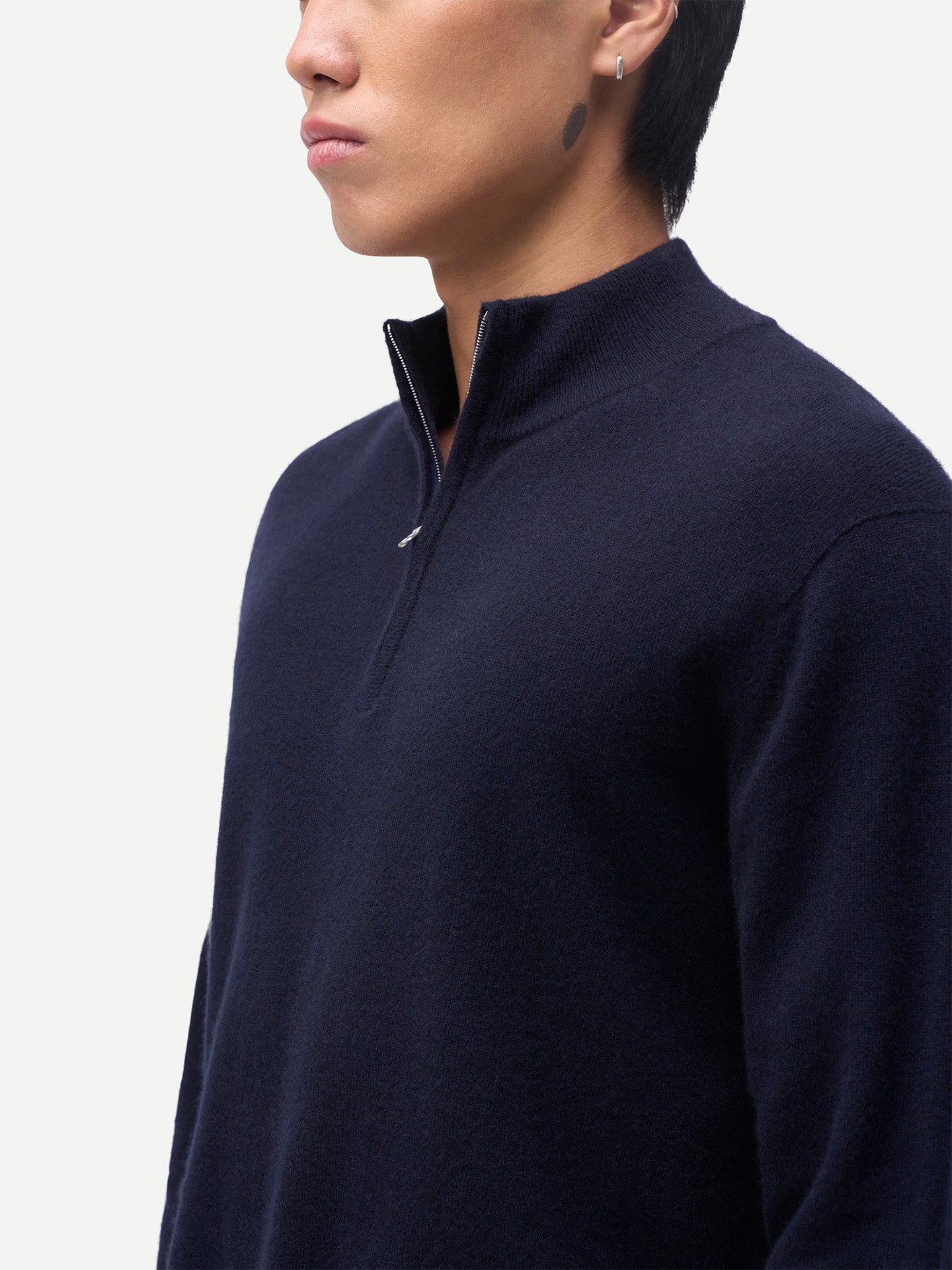 Timeless Half-Zip Cashmere Jumper