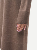 Women's Seamless Crewneck Cashmere Dress | GOBI UK
