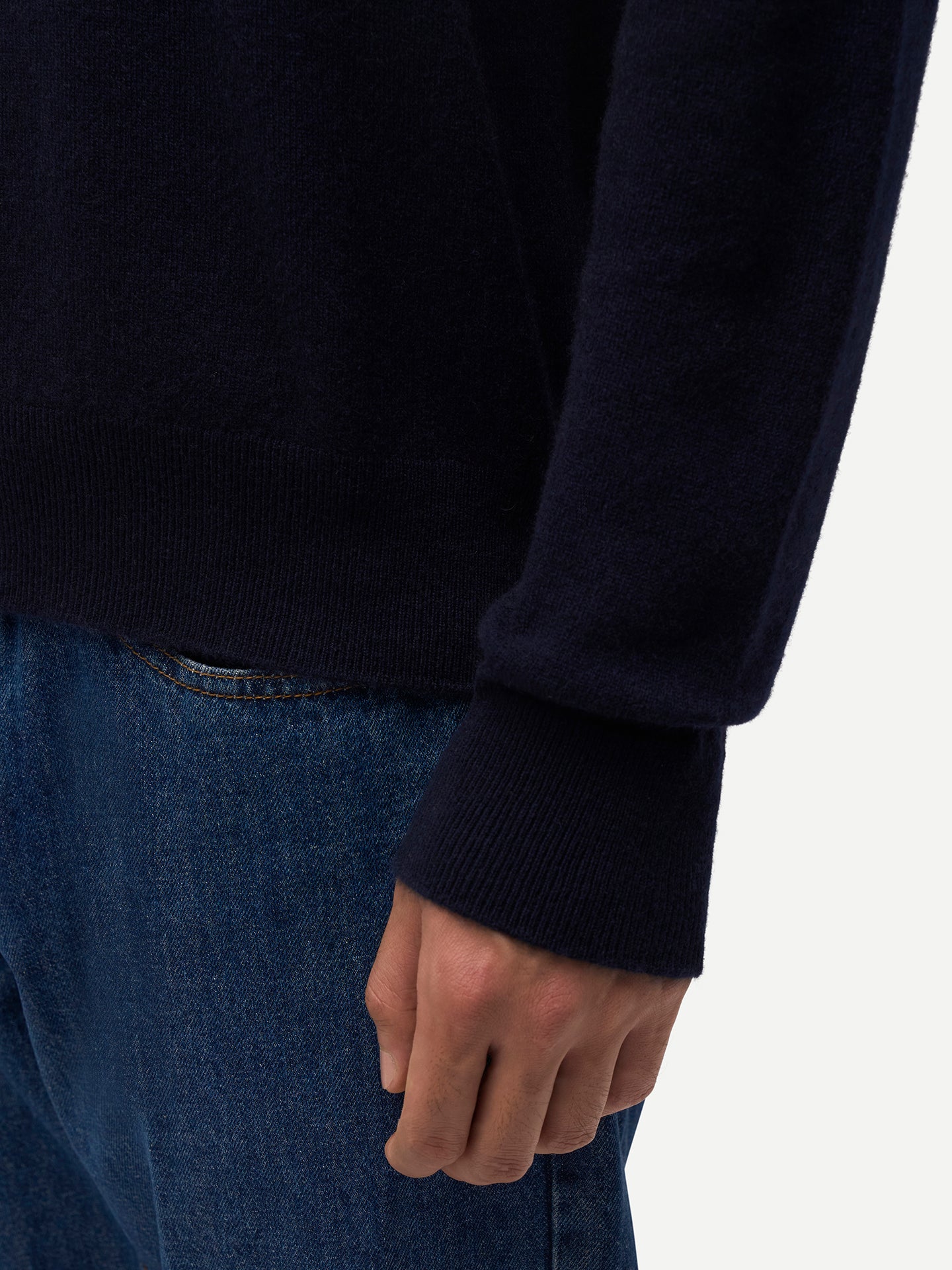 Timeless Cashmere Polo Jumper