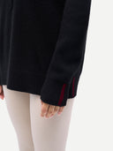 Cashmere Pullover Hoodie Black - Gobi Cashmere