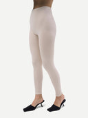 Women's Silk Cashmere Leggings White - Gobi Cashmere #color_whisper-white