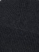 Men’s Cashmere Beanie Hat Charcoal - Gobi Cashmere #color_charcoal