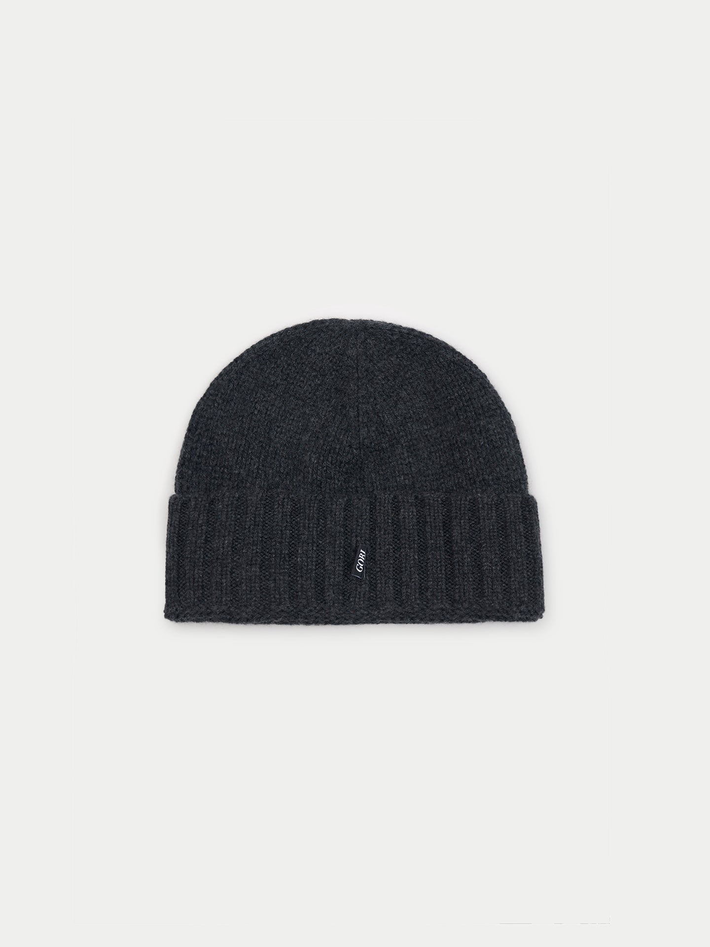 Cashmere Rib Knit Hat /Unisex/