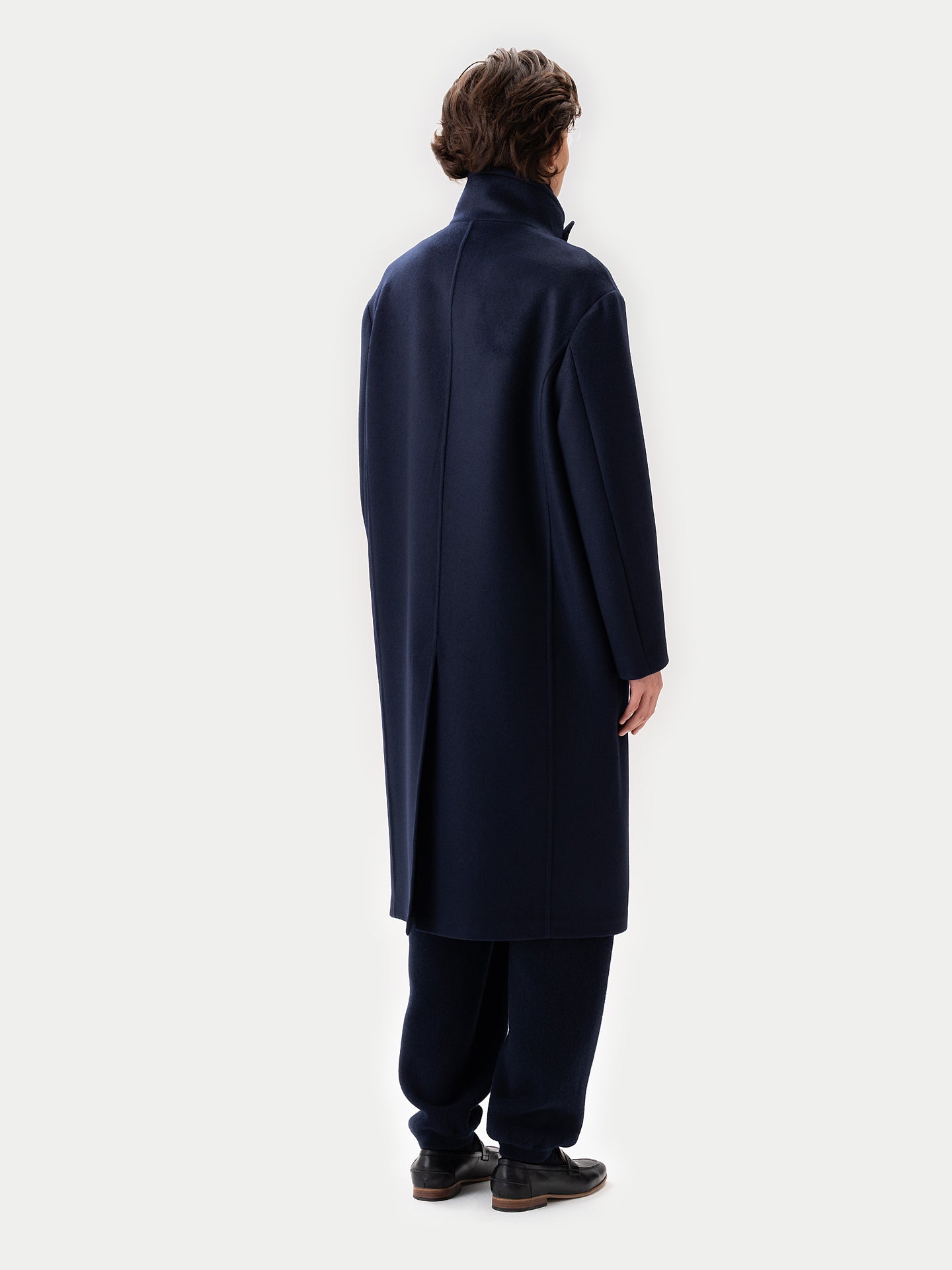 Unisex Cashmere Trench Coat