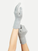 Women's Cashmere Gloves Light Gray - Gobi Cashmere #color_light-gray