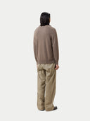 Women’s Organic Cashmere Regular Fit Sweater in Taupe | GOBI UK