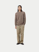 Women’s Organic Cashmere Regular Fit Sweater in Taupe | GOBI UK