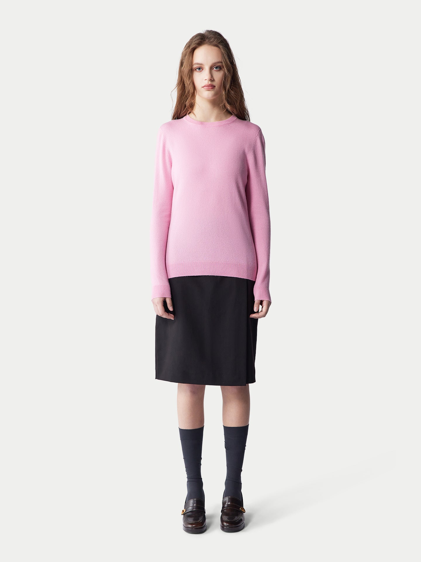 Essential Cashmere Crewneck Jumper