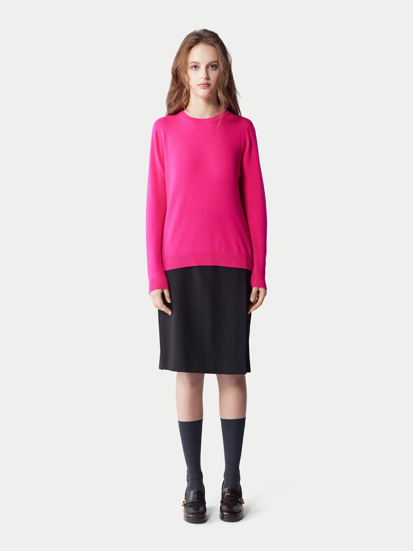 Essential Cashmere Crewneck Jumper