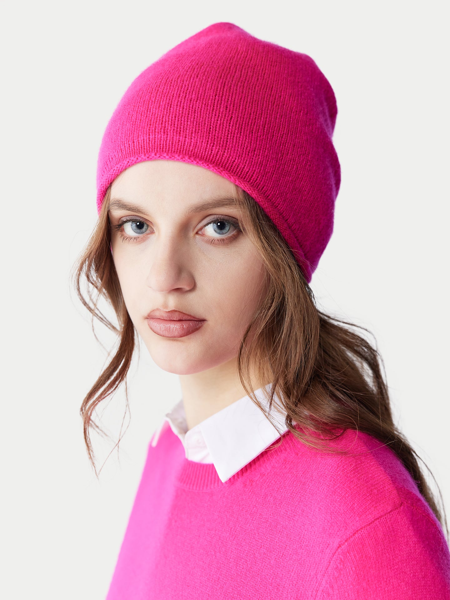£ 99 Cashmere Hat & Sweater Set