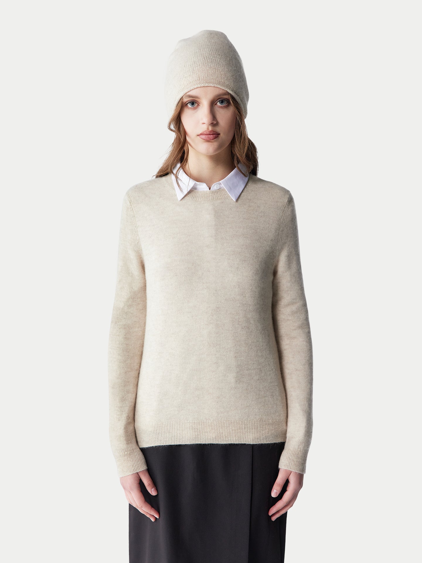 £ 99 Cashmere Hat & Sweater Set