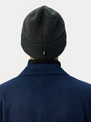 Men’s Cashmere Beanie Hat Charcoal - Gobi Cashmere #color_charcoal