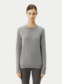 Women’s Basic Crew Neck Cashmere Jumper Vapor Blue #color_vapor-blue
