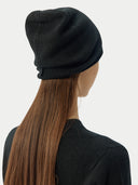 Women's Lightweight Cashmere Round-Neck Jumper Black