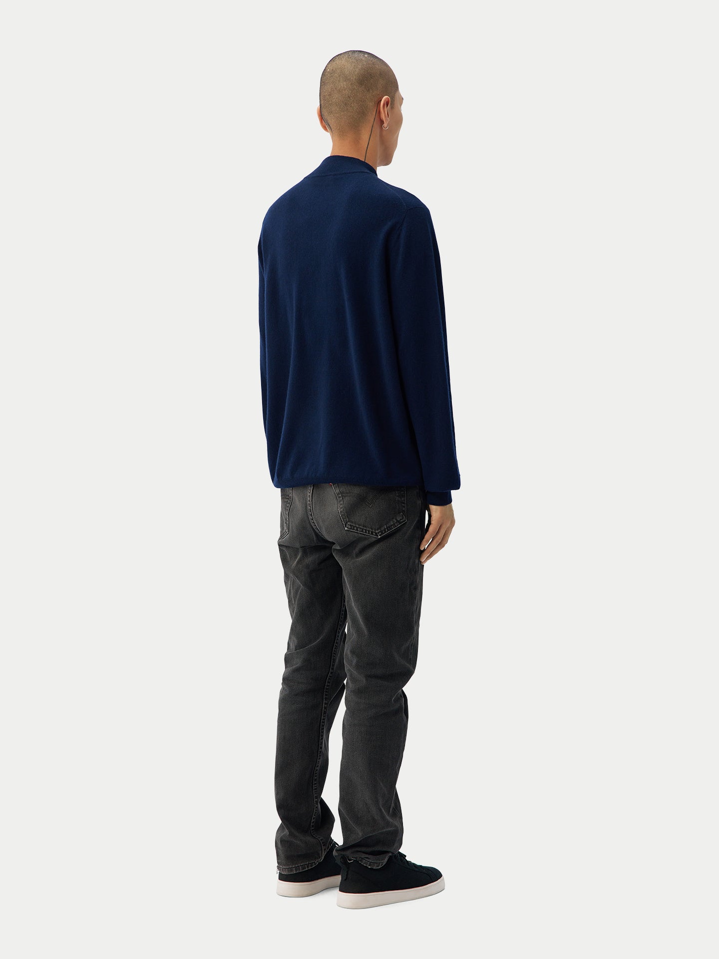 Half-Zip Cashmere Jumper